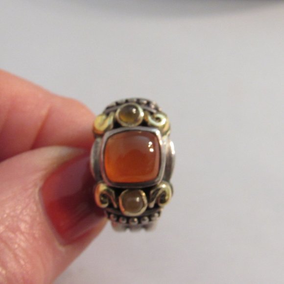 Vintage Samuel B Gold, Silver Earrings – Hardly Worn - Picture 3 of 11